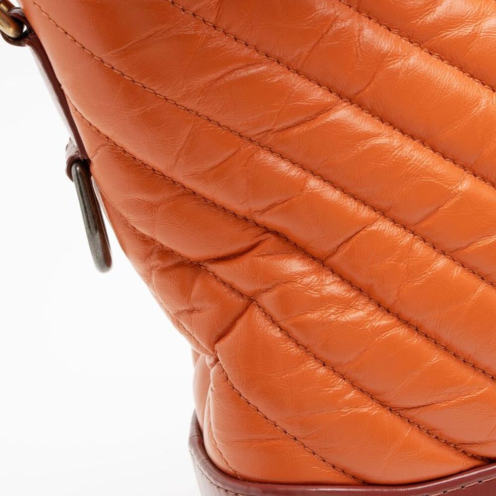Chanel Chevron Aged Calfskin Gabrielle Medium Hobo - Picture 12 of 13